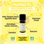 Organic Lemon essential oil-1